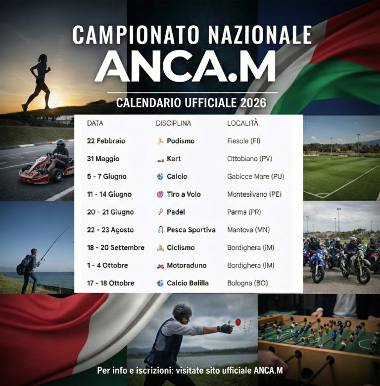 Calendario Eventi ANCA.M.
